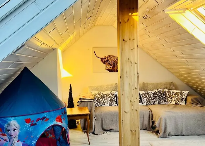 Familien Apartment, Nahe Europapark Mit Trampolin *